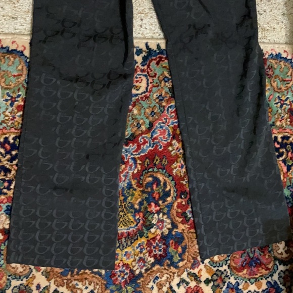 Byblos blu made in Italy black Logo trousers. Size 10 - Picture 8 of 8